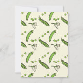 Handgezückter Süßholzwein in Can Baby Dusche Einladung (Rückseite)