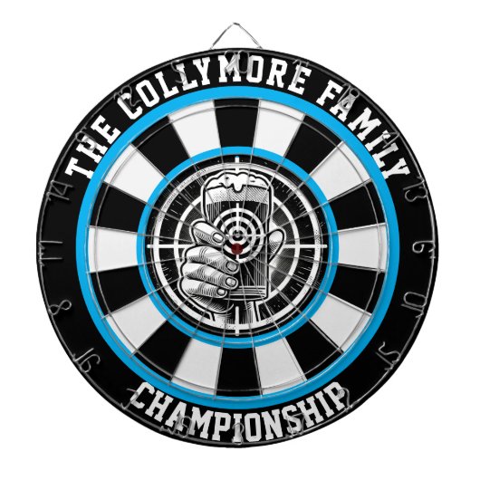 Handglas Dartscheibe (vorne)