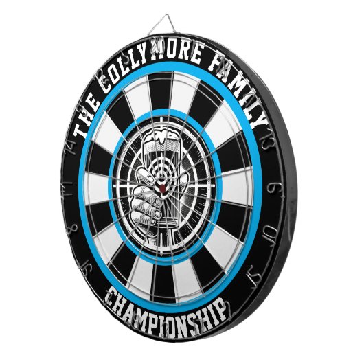 Handglas Dartscheibe (Vorderseite rechts)