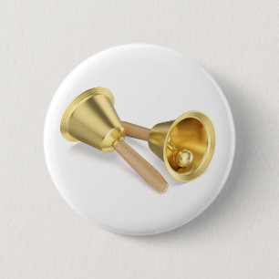 Handglocke mit Holzgriff Button