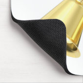 Handglocke mit Holzgriff Mousepad (Ecke)