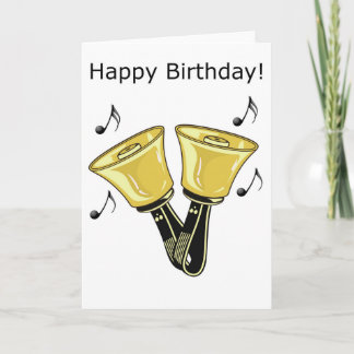 Handglocken - Alles Gute zum Geburtstag Karte