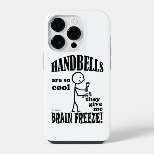 Handglocken, Brain Freeze Case-Mate iPhone Case Hülle (Rückseite)