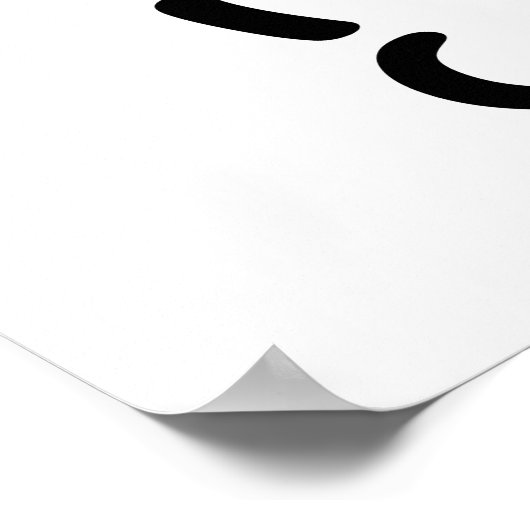 Handglocken fühlen die Musik Poster (Ecke)