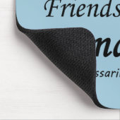 Handglocken machen mich glücklich mousepad (Ecke)