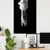 Handglühende Skizze Poster (Heimbüro)