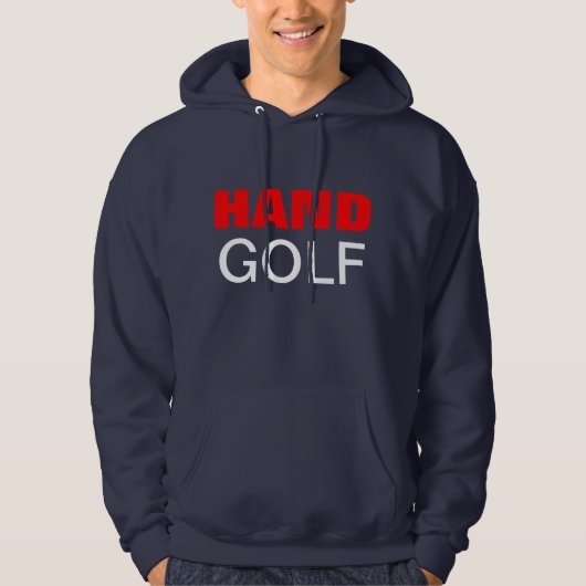 HANDgolfHOODIE Hoodie (Vorderseite)