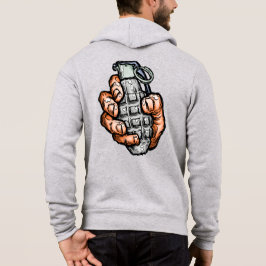 Handgranate im Stil von Comicen Hoodie