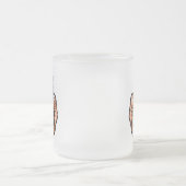 Handgranate im Stil von Comicen Mattglastasse (Mittel)