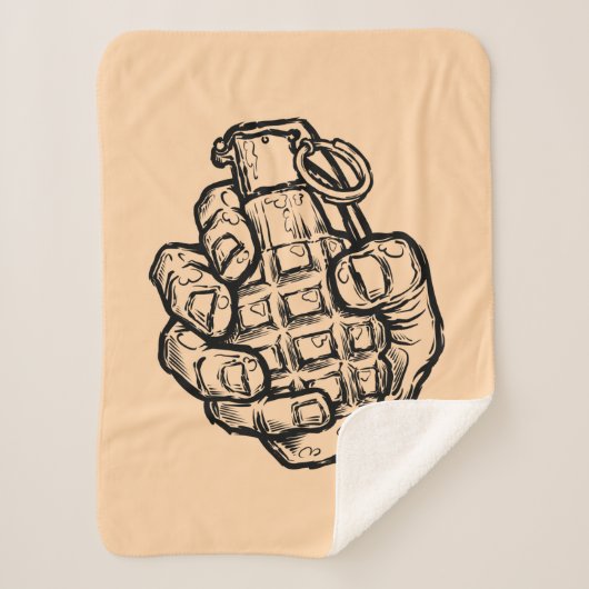 Handgranate im Stil von Comicen Sherpadecke (Vorderseite)