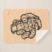 Handgranate im Stil von Comicen Sherpadecke (Vorderseite (Horizontal))