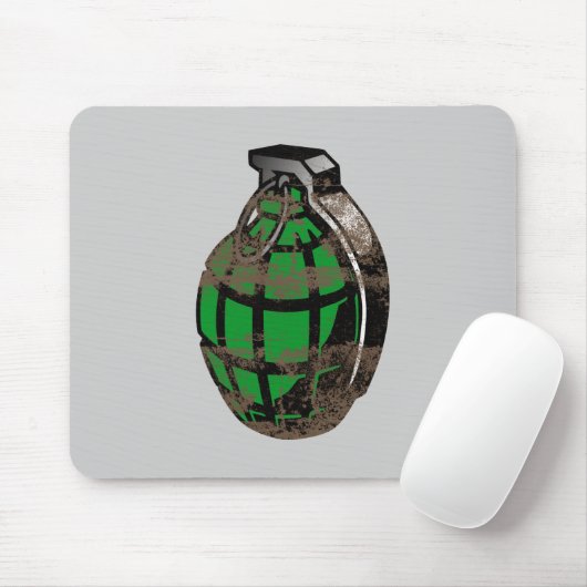 Handgranate Mousepad (Mit Mouse)