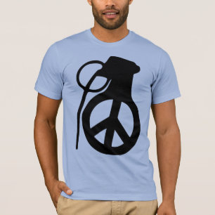Handgranaten-Friedenszeichen T-Shirt