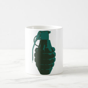 Handgranatenkrieg Militärbombe Armee Marines Kaffeetasse