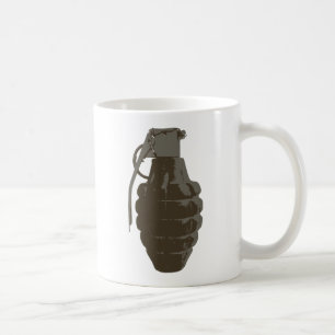Handgranatenkrieg Militärbombe Armee Marines Kaffeetasse