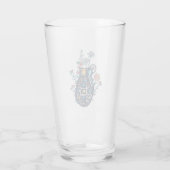 Handgranatvase aus Blume Glas (Rückseite)