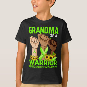 Handgranma eines Warrior-Gehirnbehinderungs-Progra T-Shirt