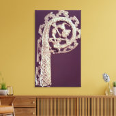 Handgriff eines Bischofskraches, Knochen Leinwanddruck (Insitu (Wohnzimmer))