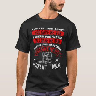 Handgriff für das Trägerfahrzeug des Staplers T-Shirt