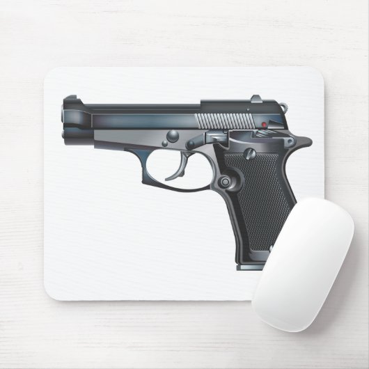 HandGun Mousepad (Mit Mouse)