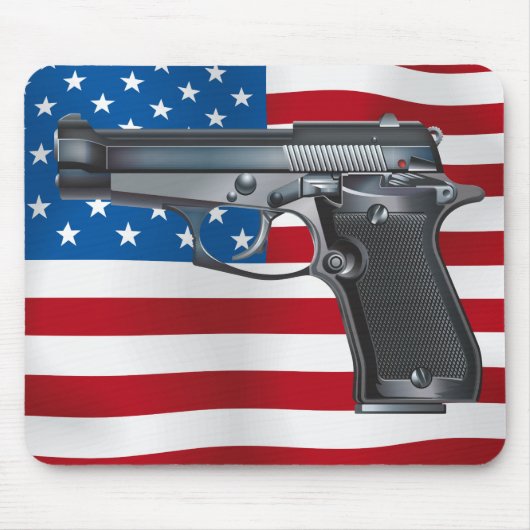 HandGun USA Mousepad (Vorne)