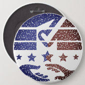 Handhabung der nationalen Pflicht Button (Vorne & Hinten)