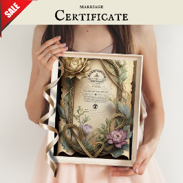 HANDHABUNG DER ZERTIFIKATION FLORAL CELTIC WICCA P POSTER