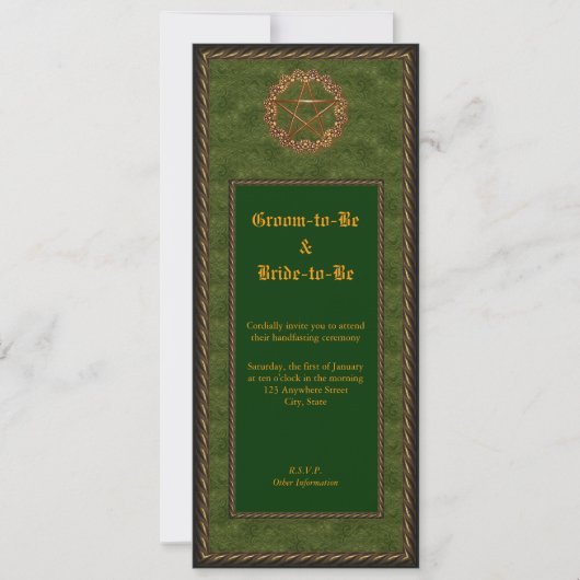 Handhabung Einladung (Vorderseite)