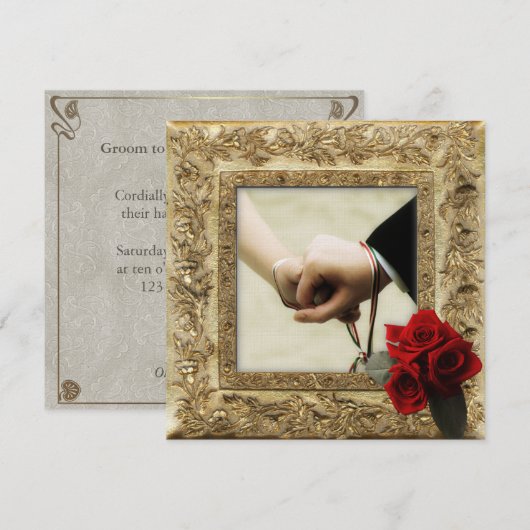 Handhabung Einladung (Vorne/Hinten)