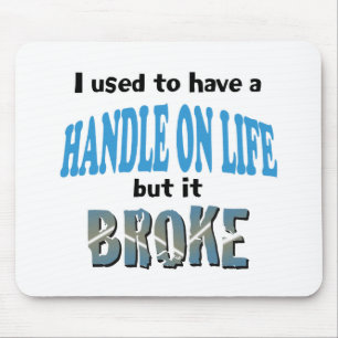 Handhabung im Leben Mousepad