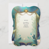 HANDHABUNG VON ERSUCHUNGEN GREEN GOLD ETHEREAL EINLADUNG (Rückseite)