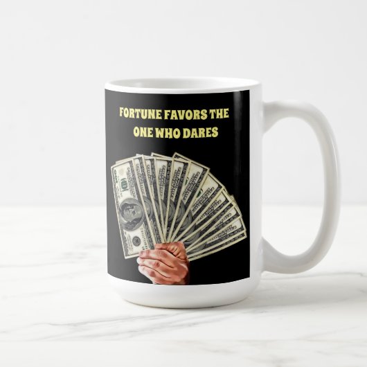 Handhaltung Hundert Dollar Scheine Geld Kunst Kaffeetasse (Rechts)