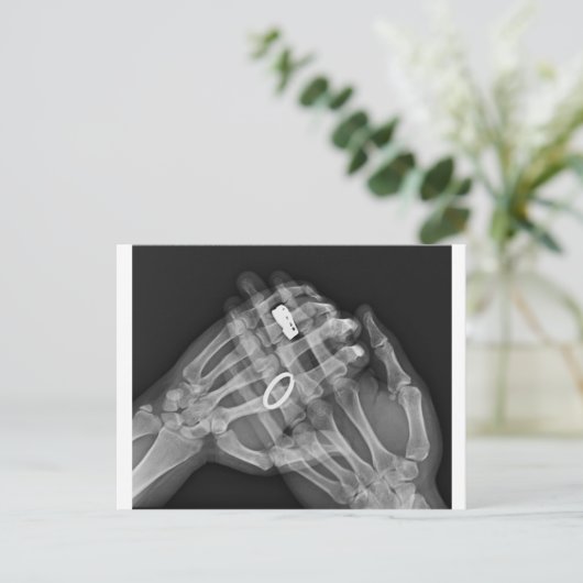 Handhaltung Postkarte (Stehend Vorderseite)