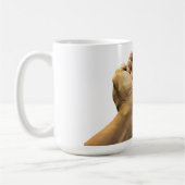 Handhaltung Schmetterling digitale Naturkunst Kaffeetasse (Links)