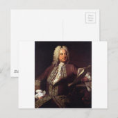 Handhandel Postkarte (Vorne/Hinten)