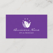 Handheilung Massage Therapie Wellness WELLNESS-CEN Visitenkarte (Vorderseite)