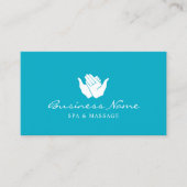 Handheilung Massage Therapie Wellness WELLNESS-CEN Visitenkarte (Vorderseite)