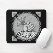 Handheld Caduceus Arzt Mousepad (Mit Mouse)