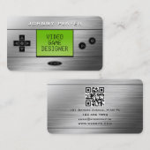 Handheld-Imitate für Videospiele sehen Business au Visitenkarte (Vorne/Hinten)