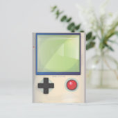 Handheld-Spielkonsole Postkarte (Stehend Vorderseite)