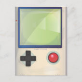 Handheld-Spielkonsole Postkarte (Vorderseite)