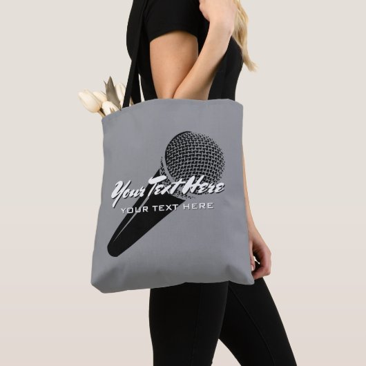 Handheld-Vokalmikrofon-Mic-Design personalisiert Tasche (Von Nahem)