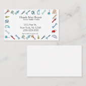 Handheld-Wartungsprogramme Visitenkarte (Vorne/Hinten)