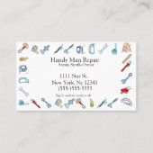 Handheld-Wartungsprogramme Visitenkarte (Vorderseite)