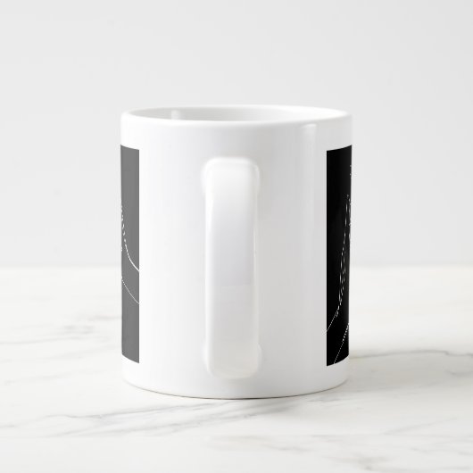 Handhelfen Jumbo-Tasse (Rückseite)