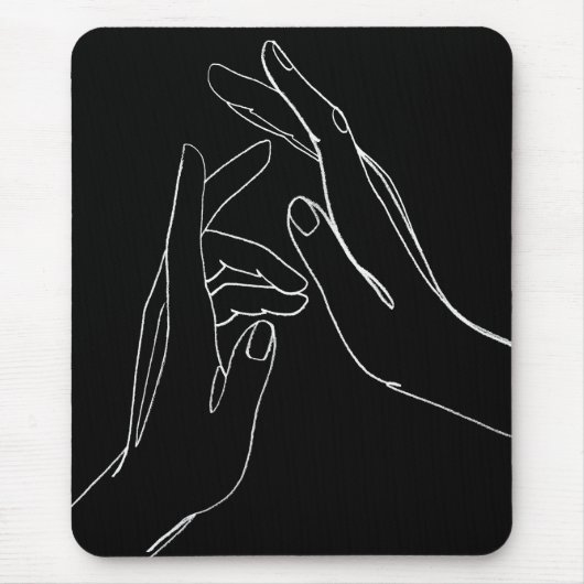 Handhelfen Mousepad (Vorne)