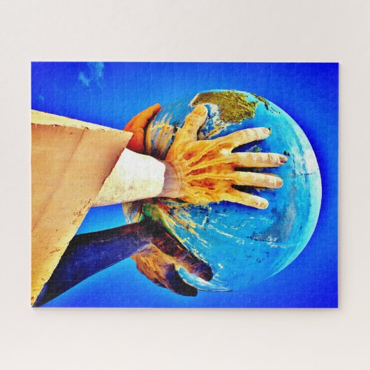 Handhelfen Puzzle (Horizontal)