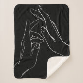 Handhelfen Sherpadecke (Vorderseite)