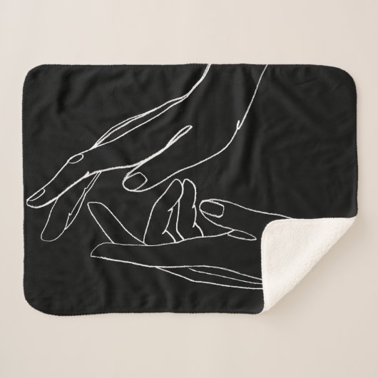 Handhelfen Sherpadecke (Vorderseite (Horizontal))