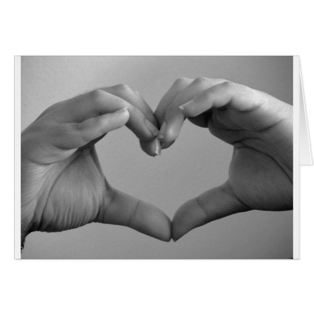 Handherz (Vorderseite (Horizontal))